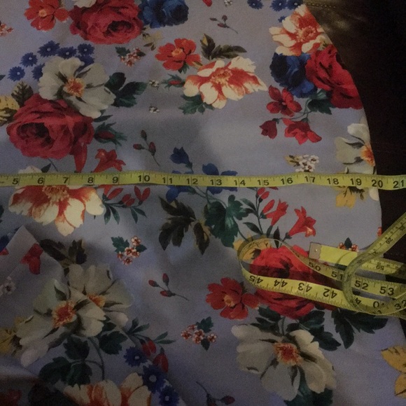 NWT TAHARI floral 🌺 midi skirt size 10 - Picture 13 of 16